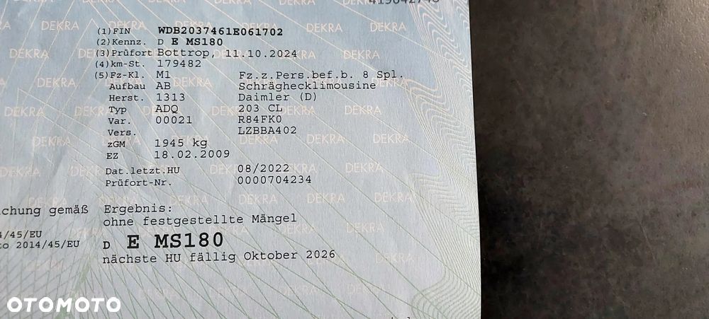 Mercedes-Benz CLC - 12