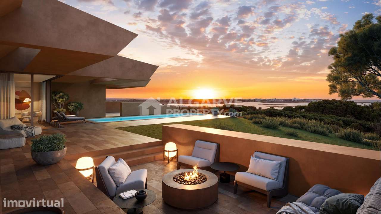 Apartamento Duplex de Luxo T4 com Vista Mar à Venda em Resort no Algar - Grande imagem: 5/19