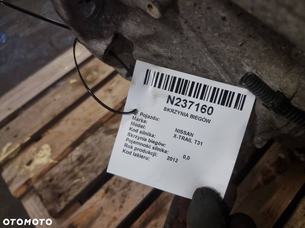 SKRZYNIA BIEGÓW NISSAN X-TRAIL T31 JB3UB6B 2.0 DCI - 4