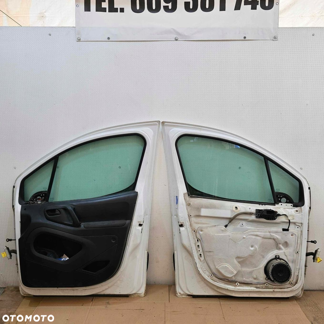 PEUGEOT PARTNER III CITROEN BERLINGO II DRZWI PRZÓD LEWE PRAWE PRZEDNIE EWP - 6