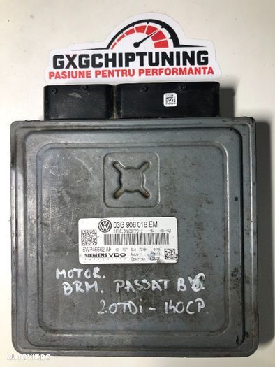 ECU Calculator motor VW 2.0TDI 03G906018EM 5WP45562AF SIMOS PPD1.2 - 1