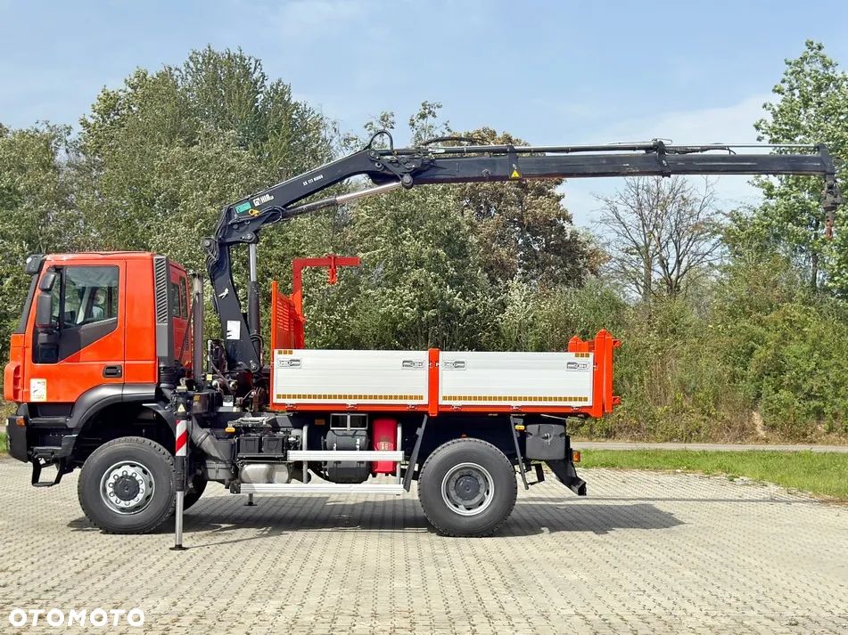 Iveco TRAKKER 190T36 * WYWROTKA 3,70 m *HIAB 111 E S-2 HIDUO /4x4 *STAN BDB - 5
