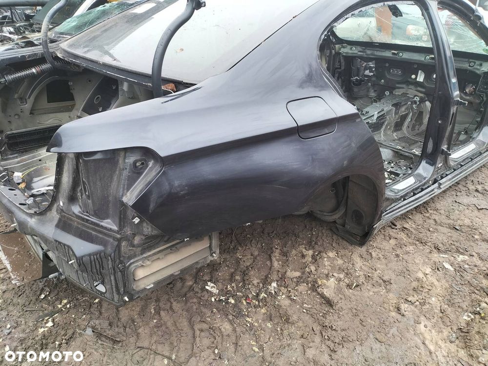 ĆWIARTKA BŁOTNIK PRAWY TYŁ BMW F01 S34 AZURTISCHARZ METALLIC - 2