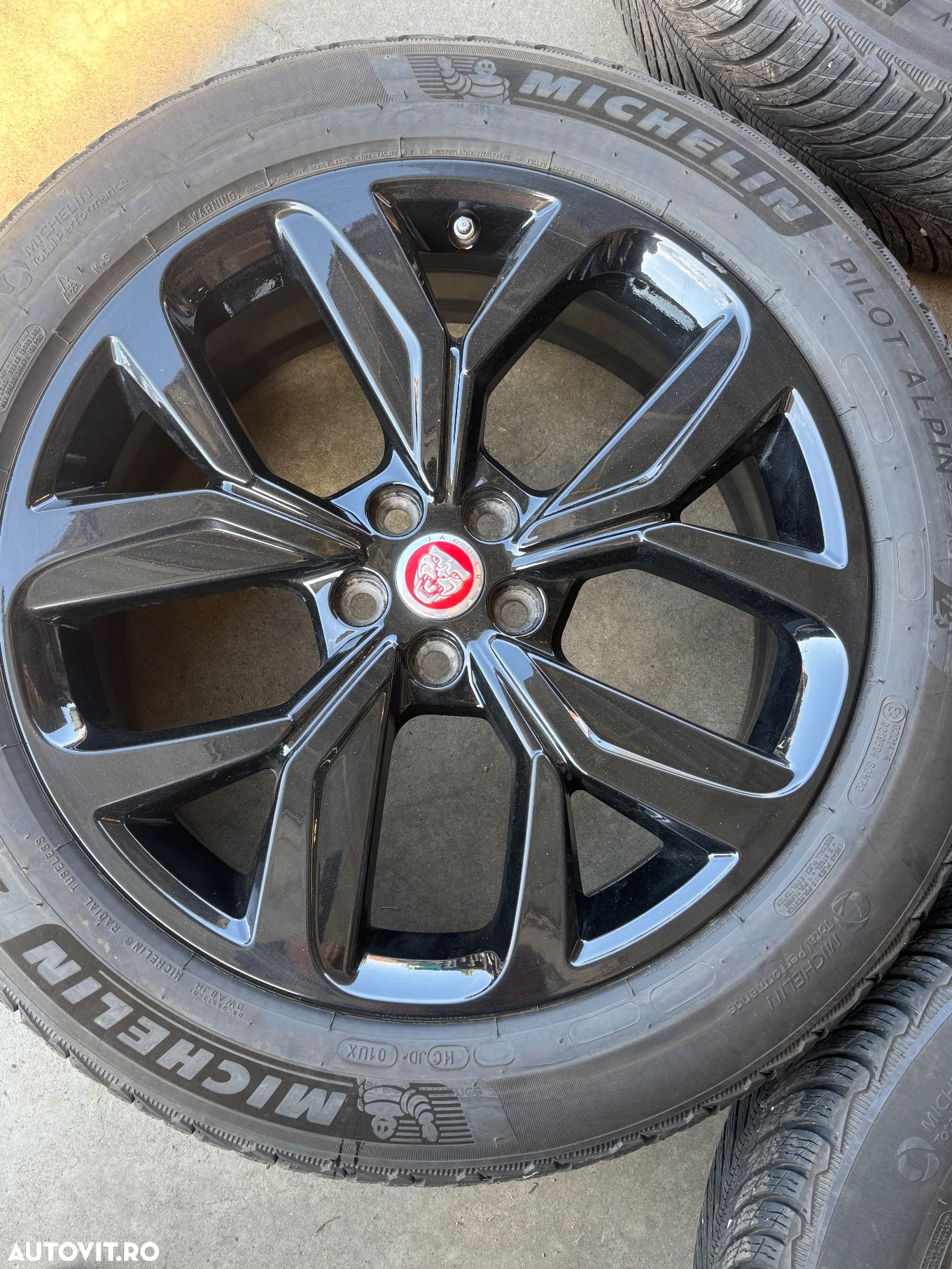 Vând jante originale Jaguar pe 20” cu anvelope de iarnă - 4
