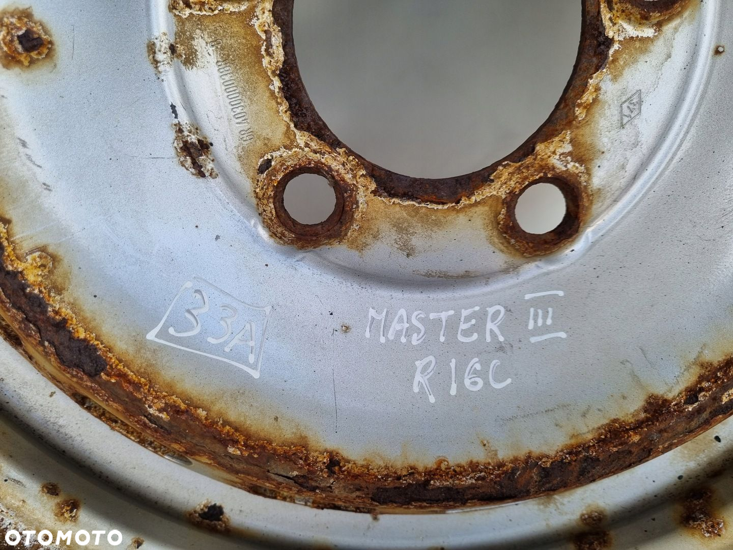 Renault Master III Movano B OPONA KOŁO ZAPASOWE zapas 235/65 R16C 5x130 - 3