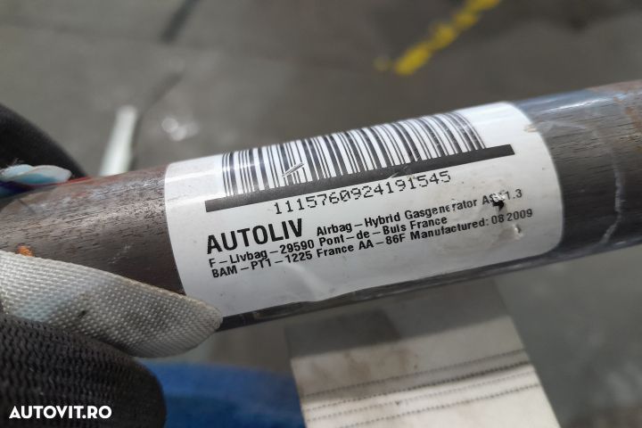 Airbag cortina stanga 5N0880741D 5N0880741D Volkswagen VW Tiguan 1 5N - 3