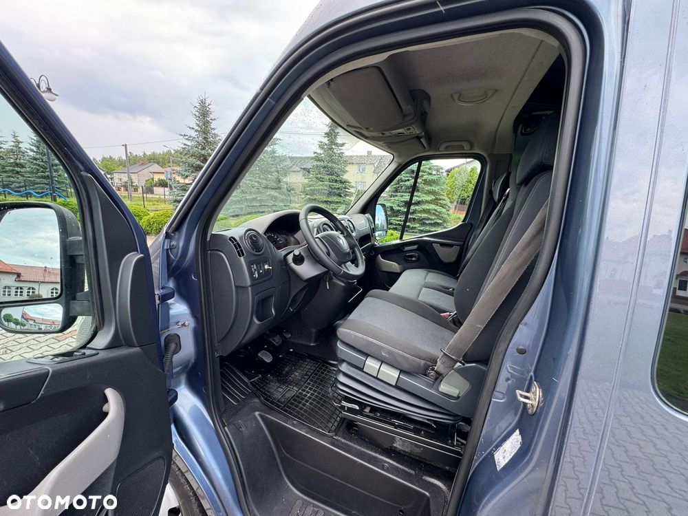 Renault MASTER L4H2 Klima Elektryka Na Bliźniaku Brygadówka Dubel Kabina 7os Hak Serwis - 10