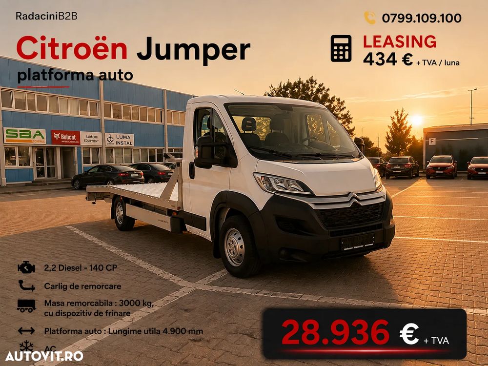 Citroën Jumper paltforma auto - 7