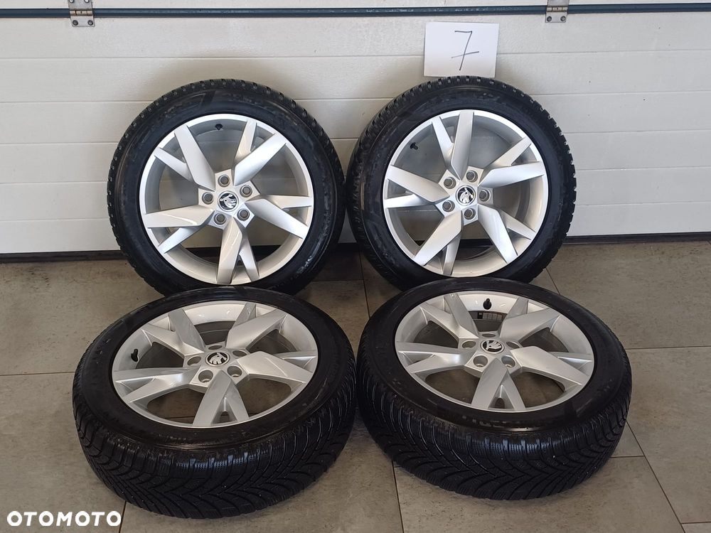 NR 7 Koła Zimowe Alufelgi SKODA Octavia 205/55/17 4xSemperit 5E3601025 - 1