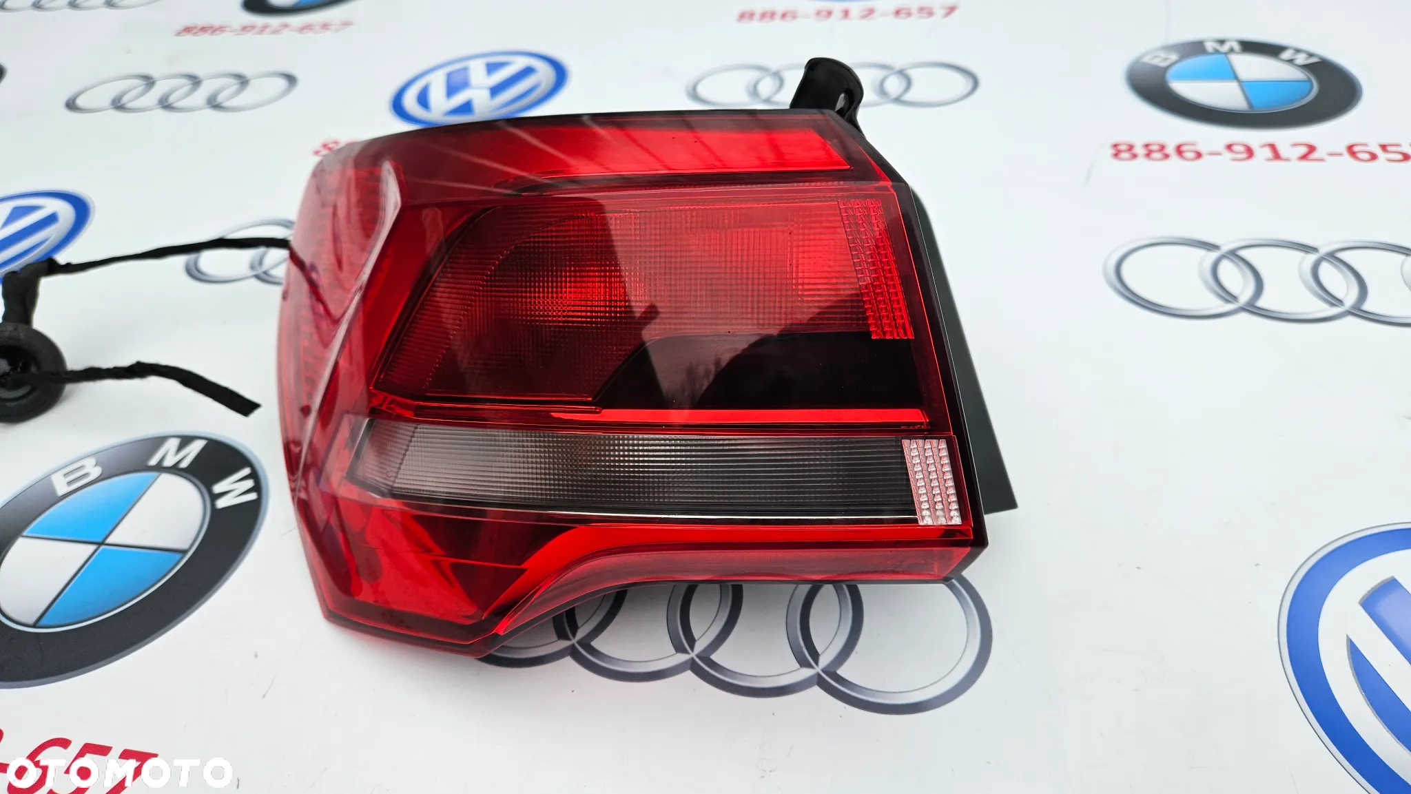 Audi Q3 83A 2 II Kompletna lampa tył lewy Lampa tylna lewa z kostką i kablem 83A945069 EUROPA ŁADNA - 7