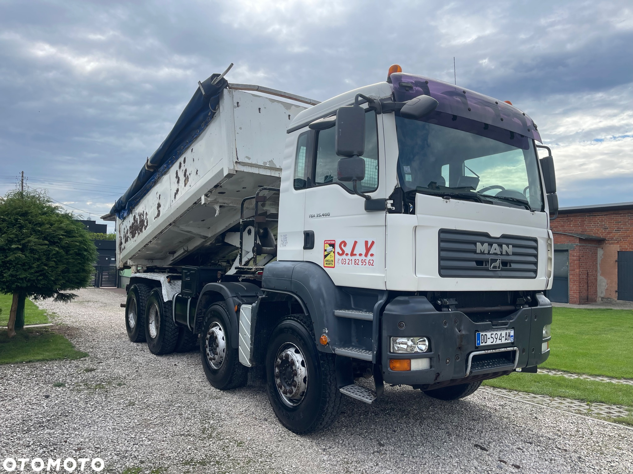 MAN TGA 35.400  8x4 Bortmatik - 2