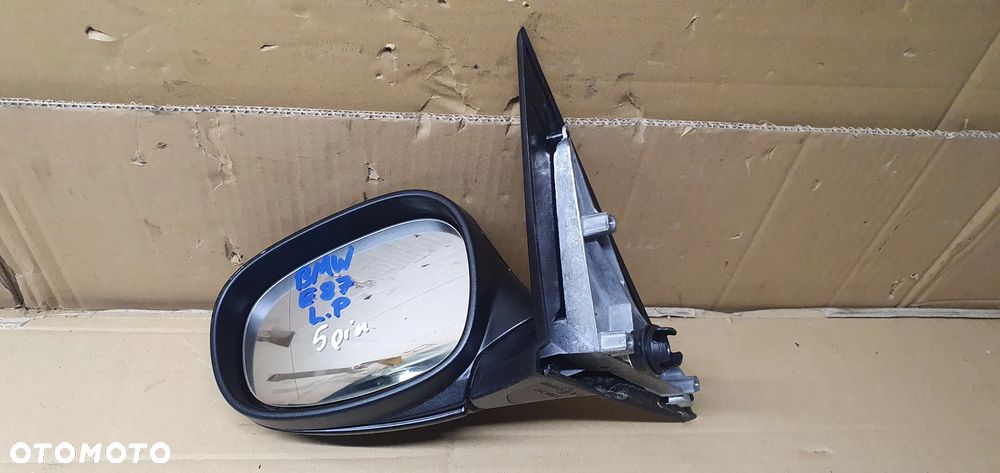 Lusterko zewnętrzne lewe 5 PIN BMW I E81 E87 Lift Europa - 8