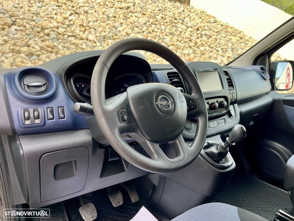 Opel Vivaro 1.6 CDTI BITURBO Cabine dupla 5 lugares versão longa - 22