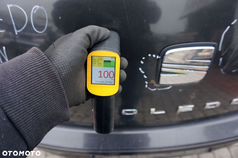 KLAPA BAGAŻNIKA TYLNA TOLEDO III 5P LS9N  CZARNY SEAT 2004-2009 - 4