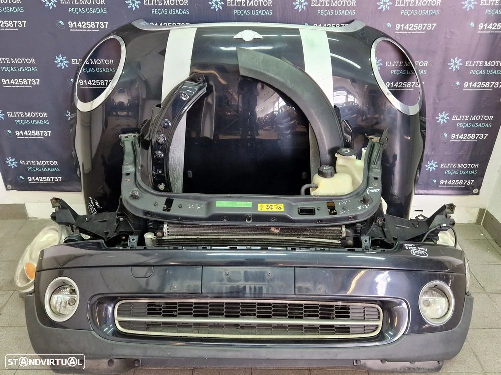 Frente completa usada MINI ONE R56 1.4i capot parachoques oticas radiador R55 R57 GASOLINA - 2