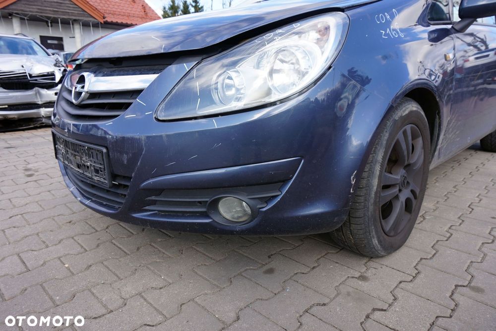 MASKA ZDERZAK BŁOTNIKI LAMPY CORSA D IV Z168  OPEL 2006-2011 SZARY PRZÓD KOMPLETNY - 6