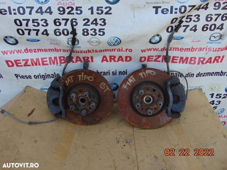 Fuzeta Fiat Tipo 2016+ fuzete fata stanga dreapta cu rulment dezmembre - 1