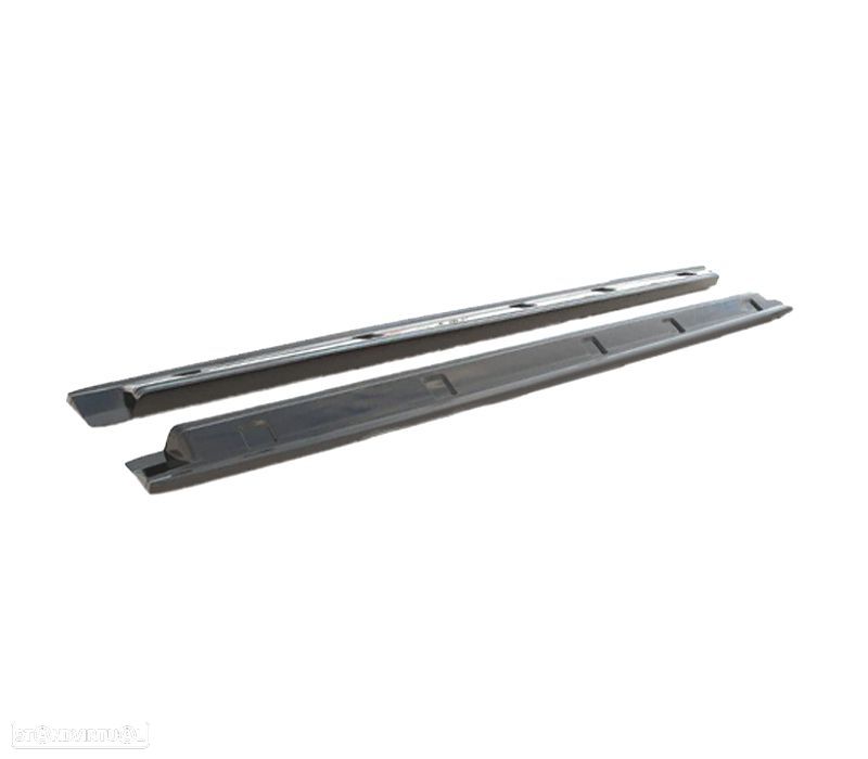 EXTENSÕES EMBALADEIRAS LATERAIS VOLKSWAGEN VW CADDY LWB 21- PRETO BRILHANTE - 2