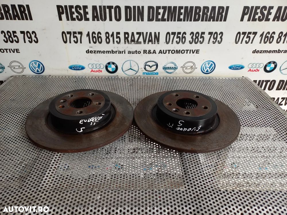 Set Discuri Frana Spate Ca Noi Land Rover Range Rover Evoque Discovery Sport An 2012-2013-2014-2015-2016-2017-2018-2019 4x4 2.0 Diesel Ingenium Dezmembrez Range Rover Evoque Facelift An 2015-2016-2017-2018-2019 2.0 D Automat 4x4 Volan Stanga - Dezmembrari Arad - 6