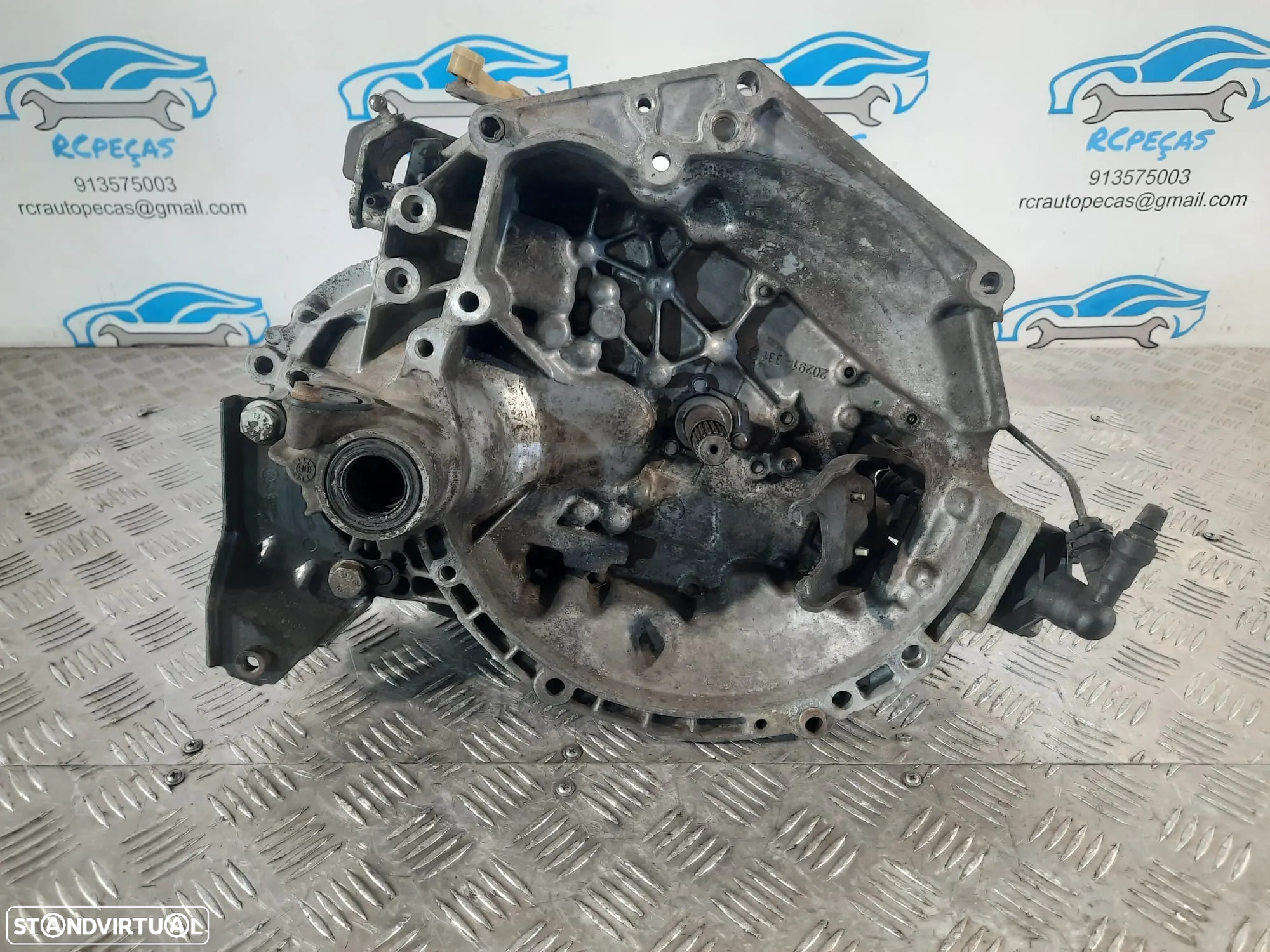 CAIXA VELOCIDADES MANUAL CITROEN C3 PLURIEL 1.4i 8V 73CV KFV 20CQ19 - 8