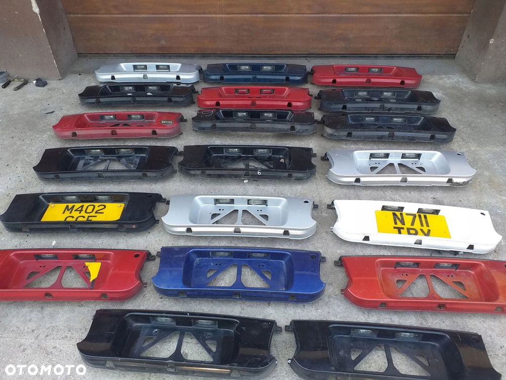 TOYOTA CELICA 6 VI blenda kwadrat JDM ramka rejestracji 75082-20280 - 1