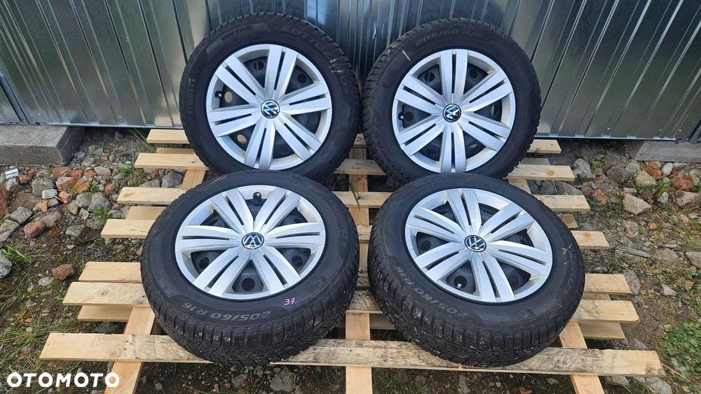 FELGI STALOWE KOŁPAK VW 16 6,5J ET48 5x112 5QA601027C/D - 1