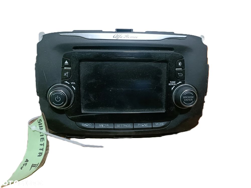 ALFA ROMEO GIULIETTA II 10-16 r. RADIOODTWARZACZ RADIOODBIORNIK RADIO 01561086970 + - 2