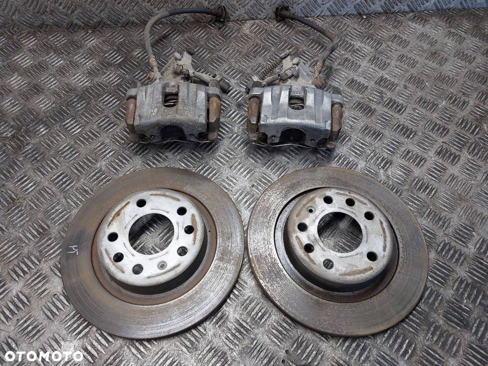 TARCZE HAMULCOWE TYŁ + KLOCKI + ZACISKI OPEL VECTRA C ID: 239408 - 1