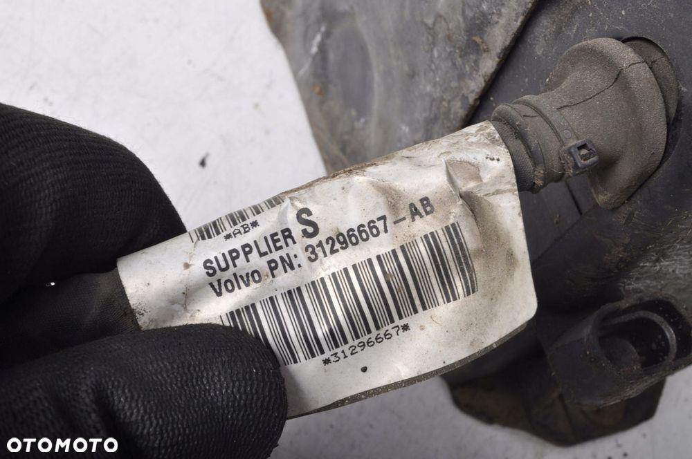 VOLVO S40 II V50 AKUMULATOR START STOP 31296667 UCHWYT - 3