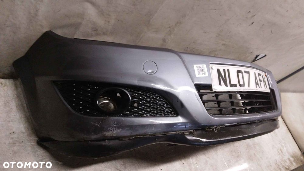 +  ZDERZAK PRZÓD PRZEDNI OPEL ASTRA H III LIFT FL Z168 GRAFITOWY - 3