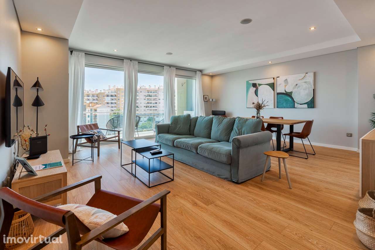 T3 mobilado - Setúbal River View Flat - Grande imagem: 4/35