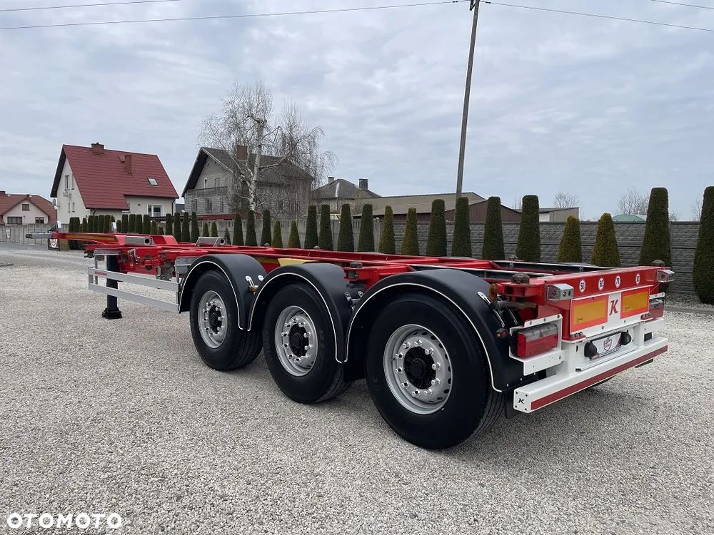 Kassbohrer K.SHG.AVH / 45-12 /27 EU / PODKONTENEROWA / STANDARD / 2023 / ROZSUWANE PODWOZIE PRZÓD I TYŁ / DO WSZYSTKICH T.KONTENERÓW / MAŁO UŻYWANA / SALON POLSKA / STAN JAK NOWY / - 4