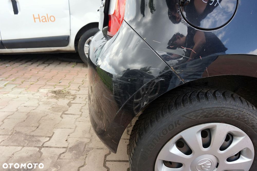 ZDERZAK TYLNY CITIGO NF1 5D HB LC9X  CZARNY SKODA 2011-2019 - 3