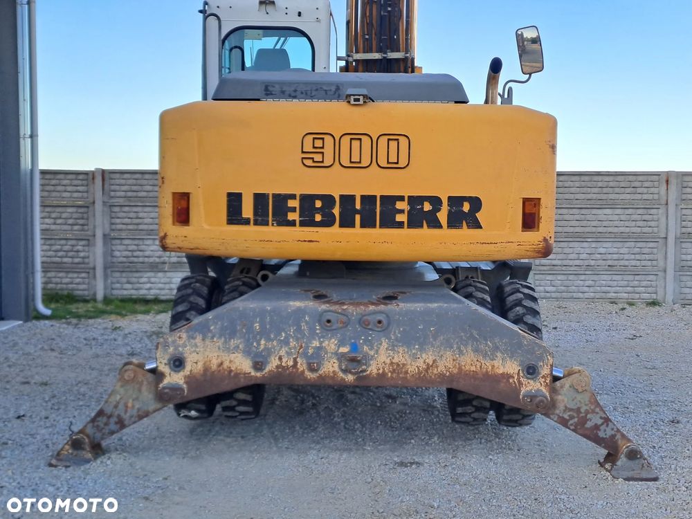 Liebherr A900 C PŁUG I PODPORY Z NIEMIEC SUPER STAN / 314 / 316 / 904 / 914 / 916 / 918 / 920 - 8