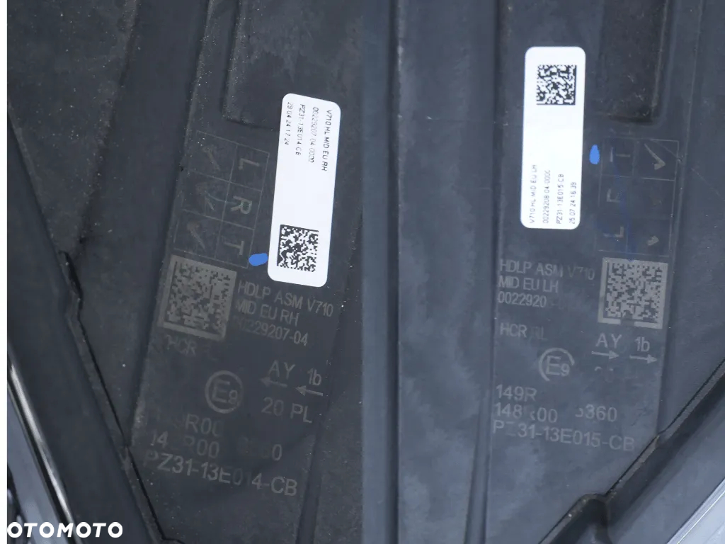 FORD TRANSIT CUSTOM III 2024-2025 KOMPLET PRZÓD MASKA ZDERZAK LAMPY FULL LED PZ31-13E014-CB PZ31-13E015-CB - 7