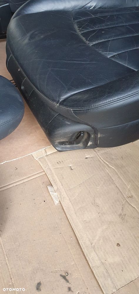 Fotele kanapa boczki komplet skóra elektryczne Mercedes E-Klasa W211 - 9