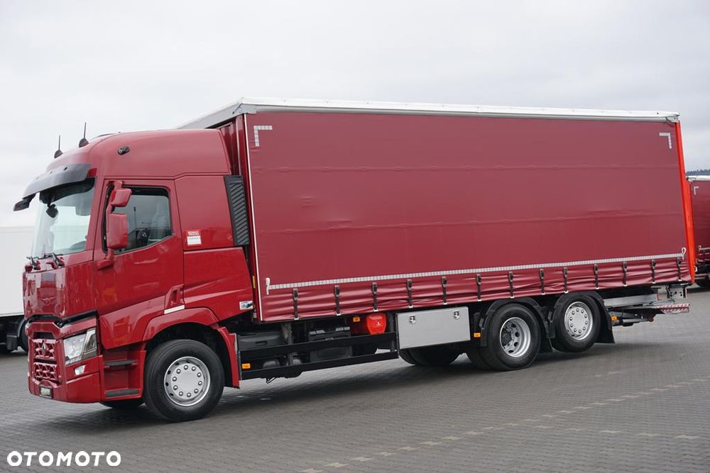 Renault T 380 / ACC / E 6 / FIRANKA + WINDA / 20 PALET / DŁ. 8,2 M / OŚ SKRĘTNA - 3