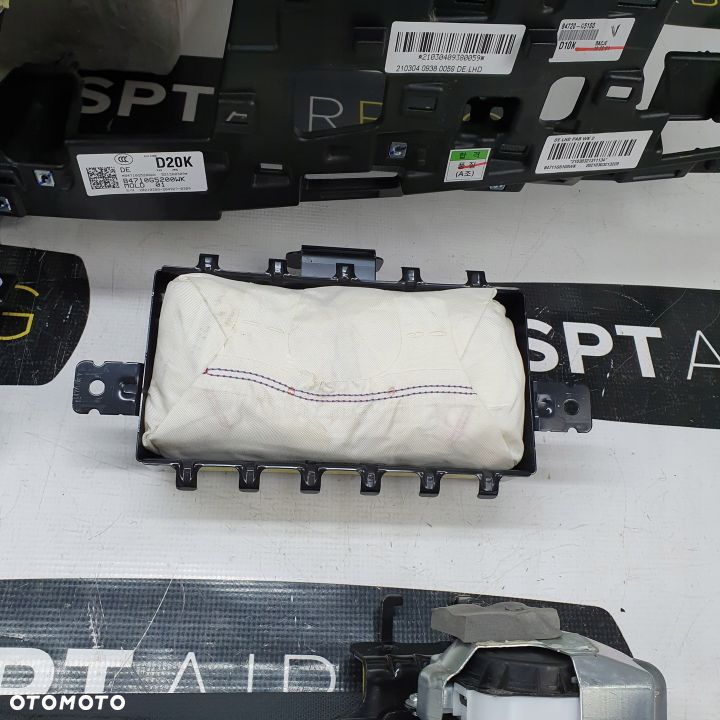 KIA NIRO 1 I PRZED LIFT DESKA ROZDZIELCZA KONSOLA KOKPIT PULPIT PODUSZKI AIRBAG AIR BAG PASY KIT SET - 8