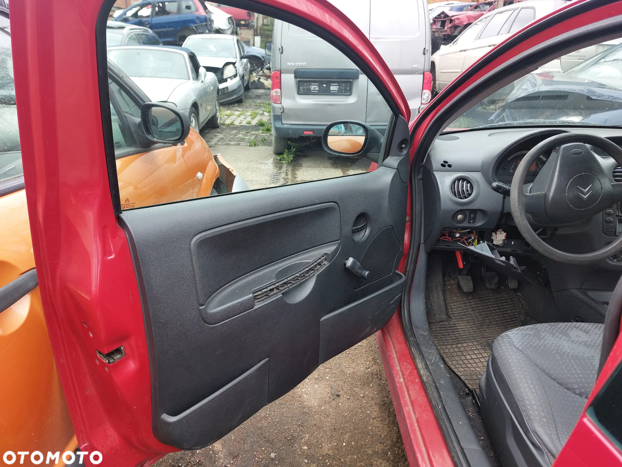 Zderzak CITROEN C2 1,4D 04R. maska,drzwi,klapa,lampy.... - 6