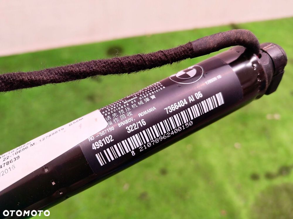 BMW 5 G30 SIŁOWNIK KLAPY BAGAŻNIKA 7366404 - 2