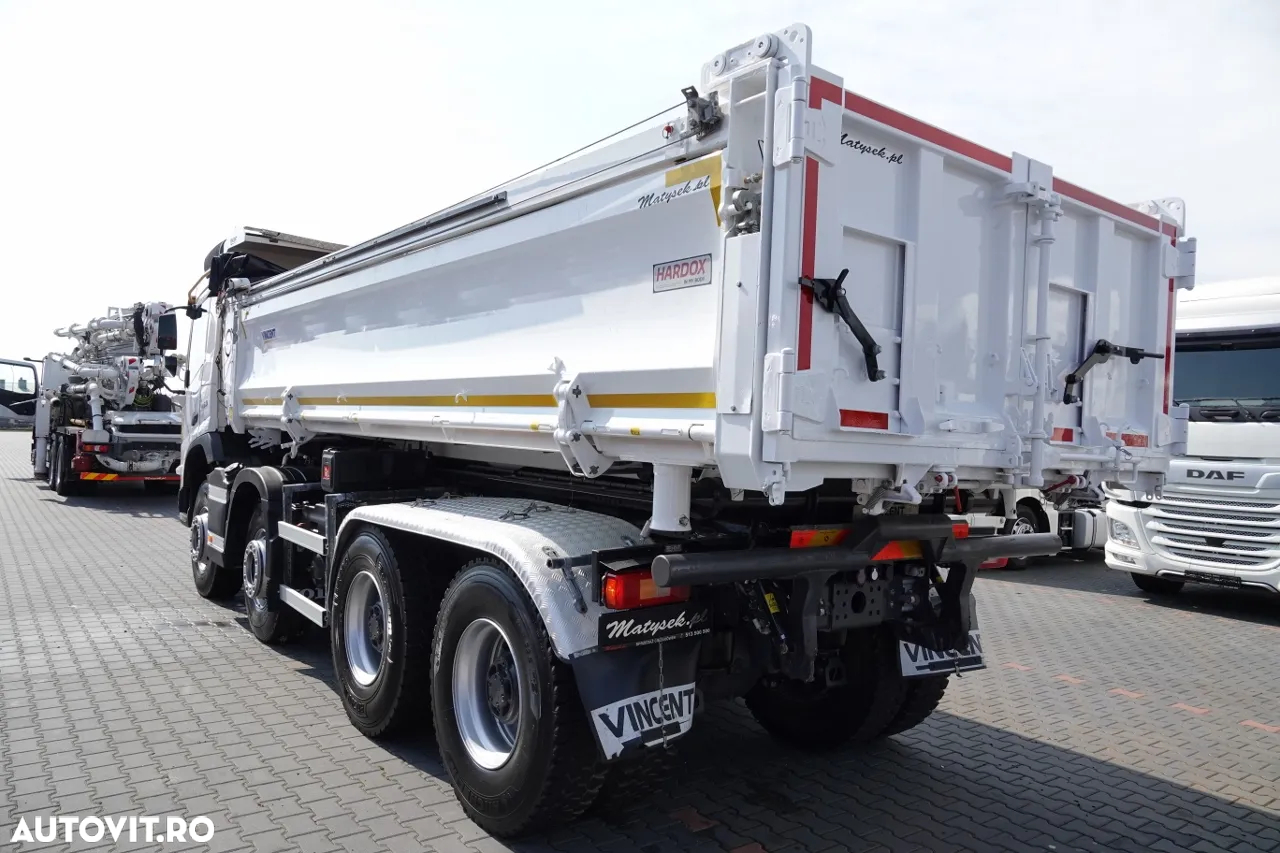 Volvo FMX 460 / 8x4 / BASCULANTE + HIDROBOARD / 2022 / NOUL MODEL - 9