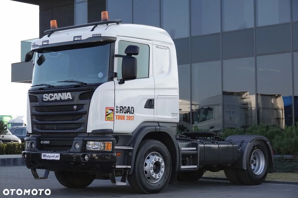Scania G 450 / RETARDER / HYDRAULIKA / NISKA KABINA / SPROWADZONA / PO KONTRAKCIE SERWISOWYM - 5