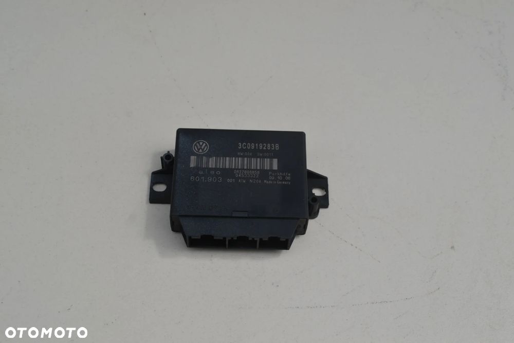 VW AUDI SEAT SKODA MODUŁ STEROWNIK CZUJNIKÓW PARKOWANIA PDC 3C0919283B - 1