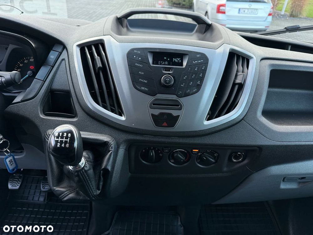 Ford TRANSIT EURO 6 KONTENER IZOTERMA CHŁODNIA MROŹNIA 6EP 1 Wł. Salon PL 170(KM) Boczne Drzwi Bliźniaki TEMPOMAT KLIMA - 19