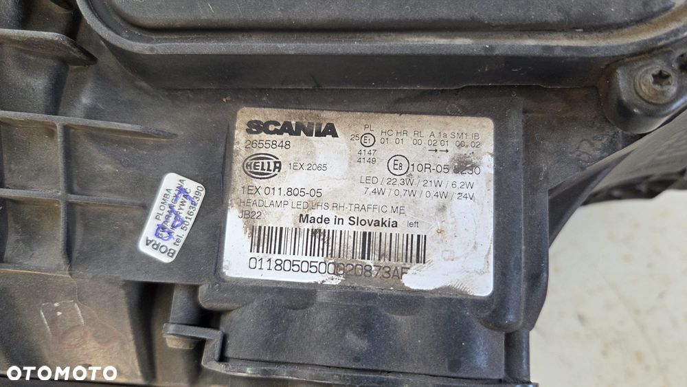 Lampa przednia reflektor full led Scania 2655848 - 5