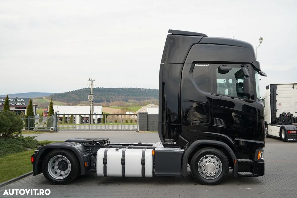 Scania S 500 / RETARDER / PLATĂ JOSĂ / MEGA / REZERVORE DE COMBUSTIBIL 1.400 L / I-PARK COOL / DUPĂ CONTRACT DE SERVICE GOLD / - 10