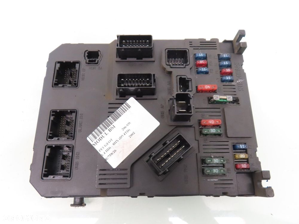 BSI PEUGEOT 206 1.4 HDi S118085320A 9649627780 - 4