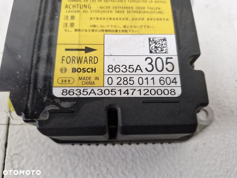 mitsubishi outlander iii 3 2.0 hybryda moduł sterownik airbag 8635a305 - 2
