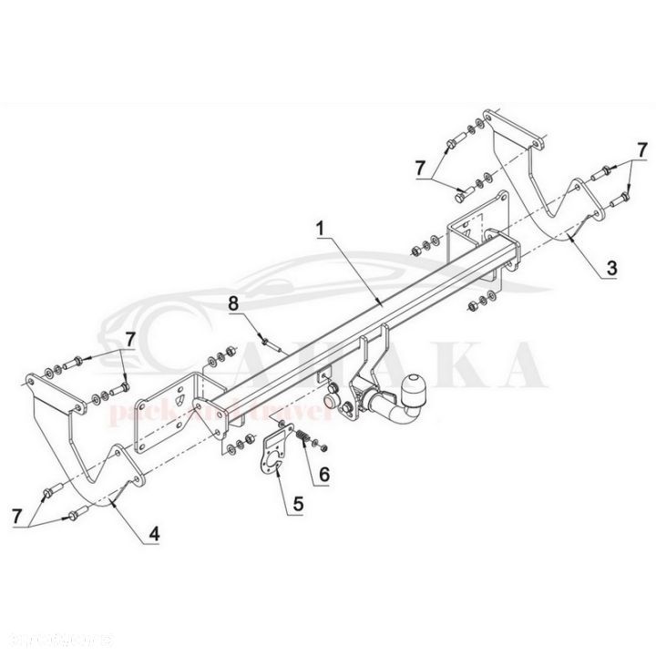 Hak Holowniczy Automat Do Toyota Pro Ace Verso Od 2019 - 3