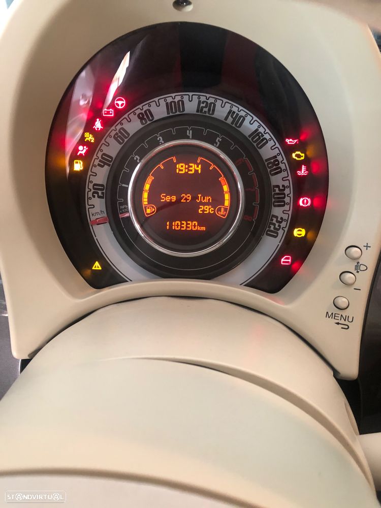 Fiat 500 1.2 8V Lounge - 8